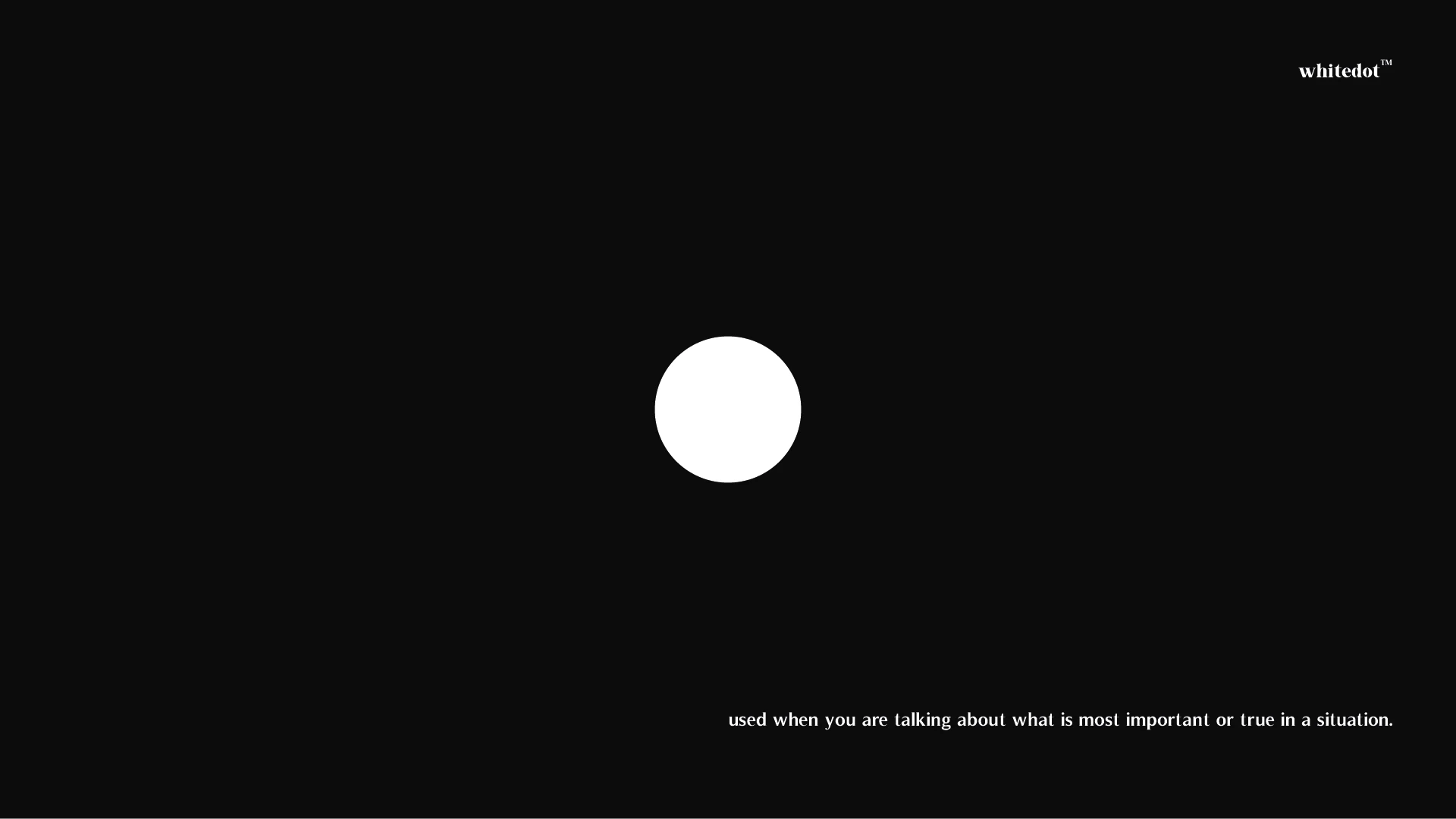 Whitedot Streetwear
